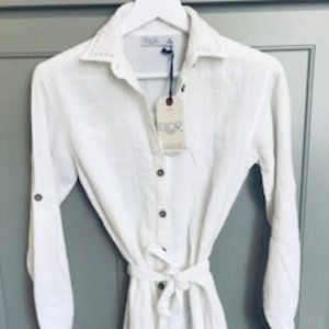 NWT Ellor Marylin Button Down Romper